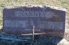 Oscar & Bessie Nanney Headstone